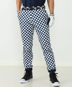 BEAMS GOLF ORANGE LABEL / チェッカーフラッグ パンツ
