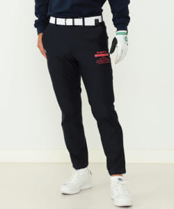 BEAMS GOLF ORANGE LABEL / ロゴ セットアップ パンツ