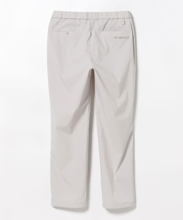 BEAMSGOLF ゴルフパンツ BEAMS ビームスゴルフ パンツ 白 ポケット口刺しゅうネイビー