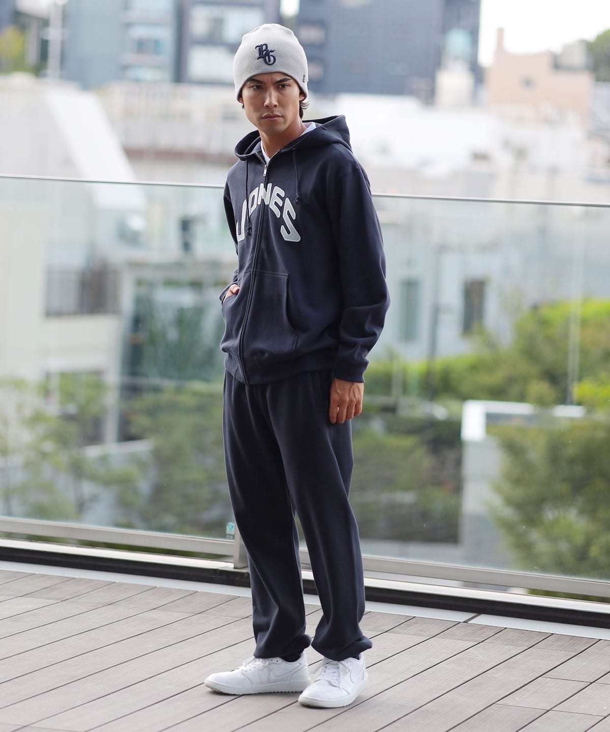 JONES×BEAMS GOLF スウェットパンツ BEAMS GOLF（ビームス ゴルフ）【別注】JONES / バックロゴ スウェット