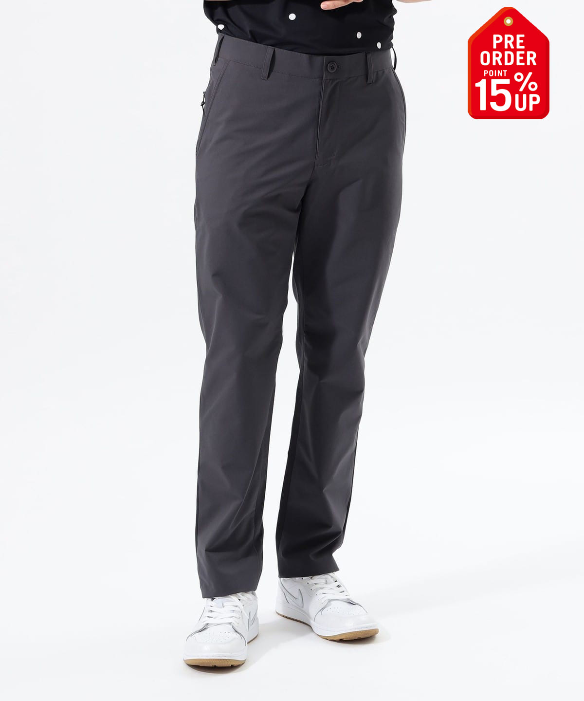 【+15%ポイントUP】ORANGE LABEL / サイドロゴ ジップパンツ パンツ MEN CHARCOAL. G M 【+15%ポイントUP】ORANGE LABEL / サイドロゴ ジップパンツ パンツ MEN CHARCOAL. G M