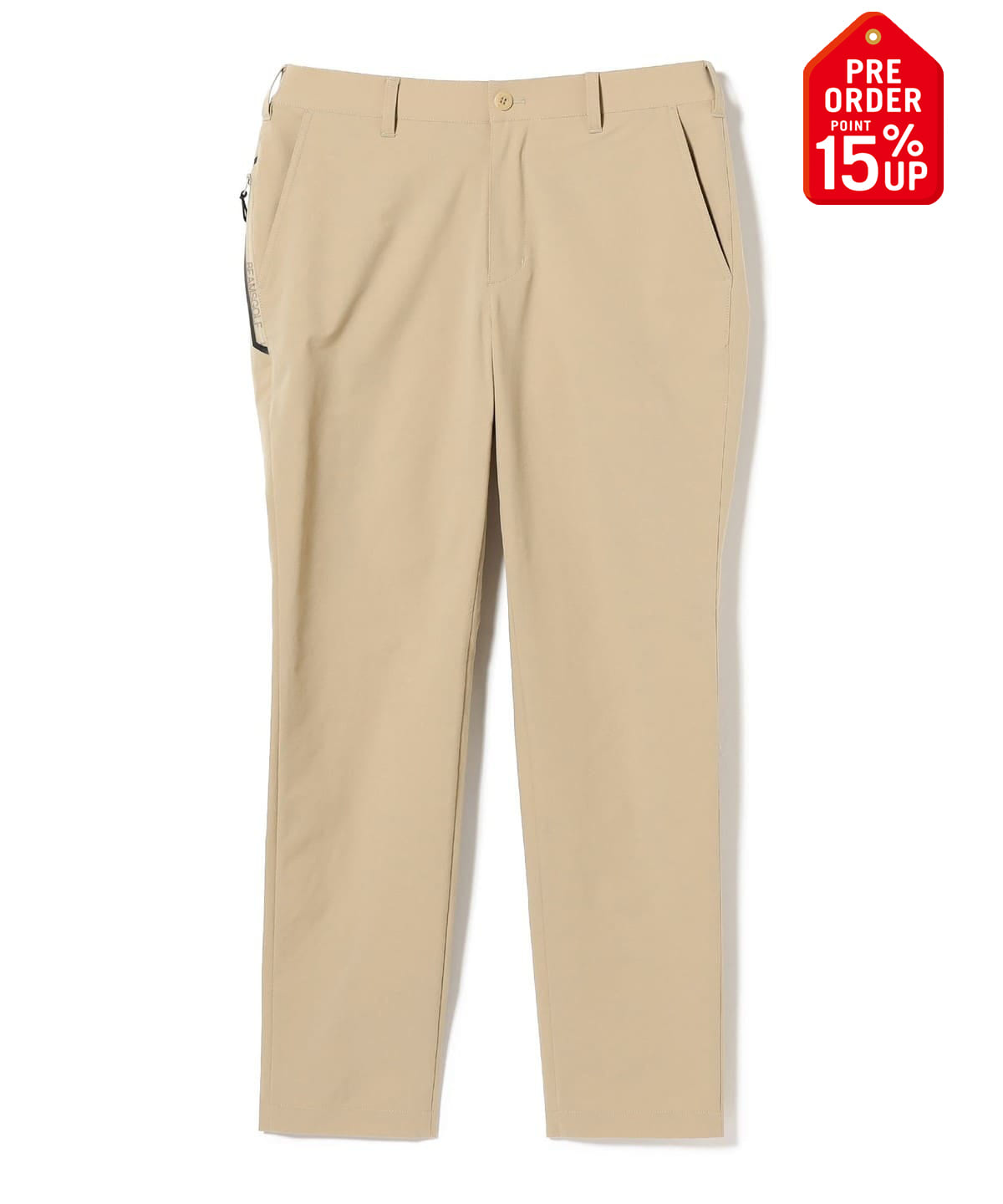 【+15%ポイントUP】ORANGE LABEL / サイドロゴ ジップパンツ パンツ MEN BEIGE S 【+15%ポイントUP】ORANGE LABEL / サイドロゴ ジップパンツ パンツ MEN BEIGE S