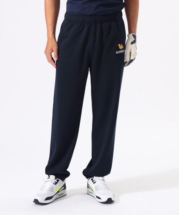 サイズ：50 BEAMS GOLF ビームスゴルフ 2023年 裏起毛 スウェットパンツ  ネイビー系 [240101460030] ゴルフウェア メンズ ストスト BEAMS GOLF ビームスゴルフ 2023年 裏起毛 スウェットパンツ