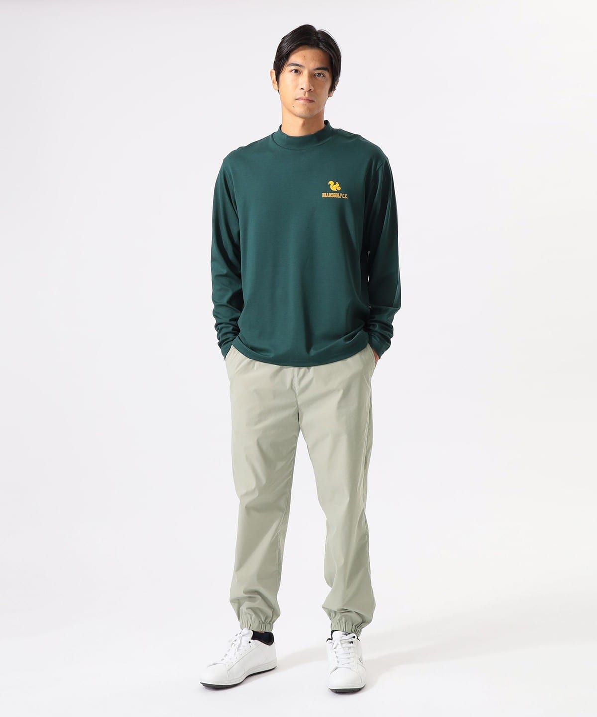 BEAMS - BEAMS GOLF 撥水ロゴコードパンツ BEAMS GOLF パンツ 「撥水/伸縮性」BEAMS ORANGE LABEL / US