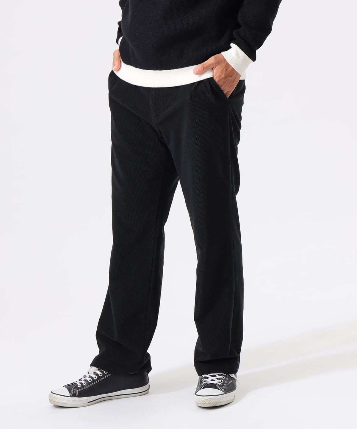 ORANGE LABEL / オクタ(R)裏付き コーデュロイパンツ パンツ MEN BLACK S ORANGE LABEL / オクタ(R)裏付き コーデュロイパンツ パンツ MEN BLACK S