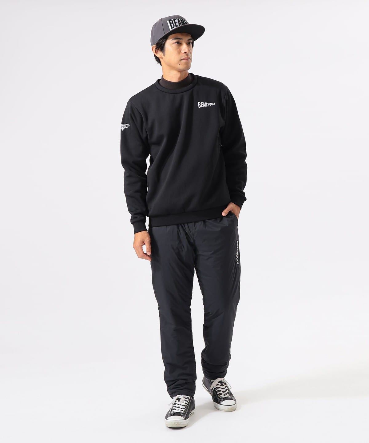 美品】BEAMS GOLF ビームスゴルフ 中綿上下セット(ベスト/パンツ
