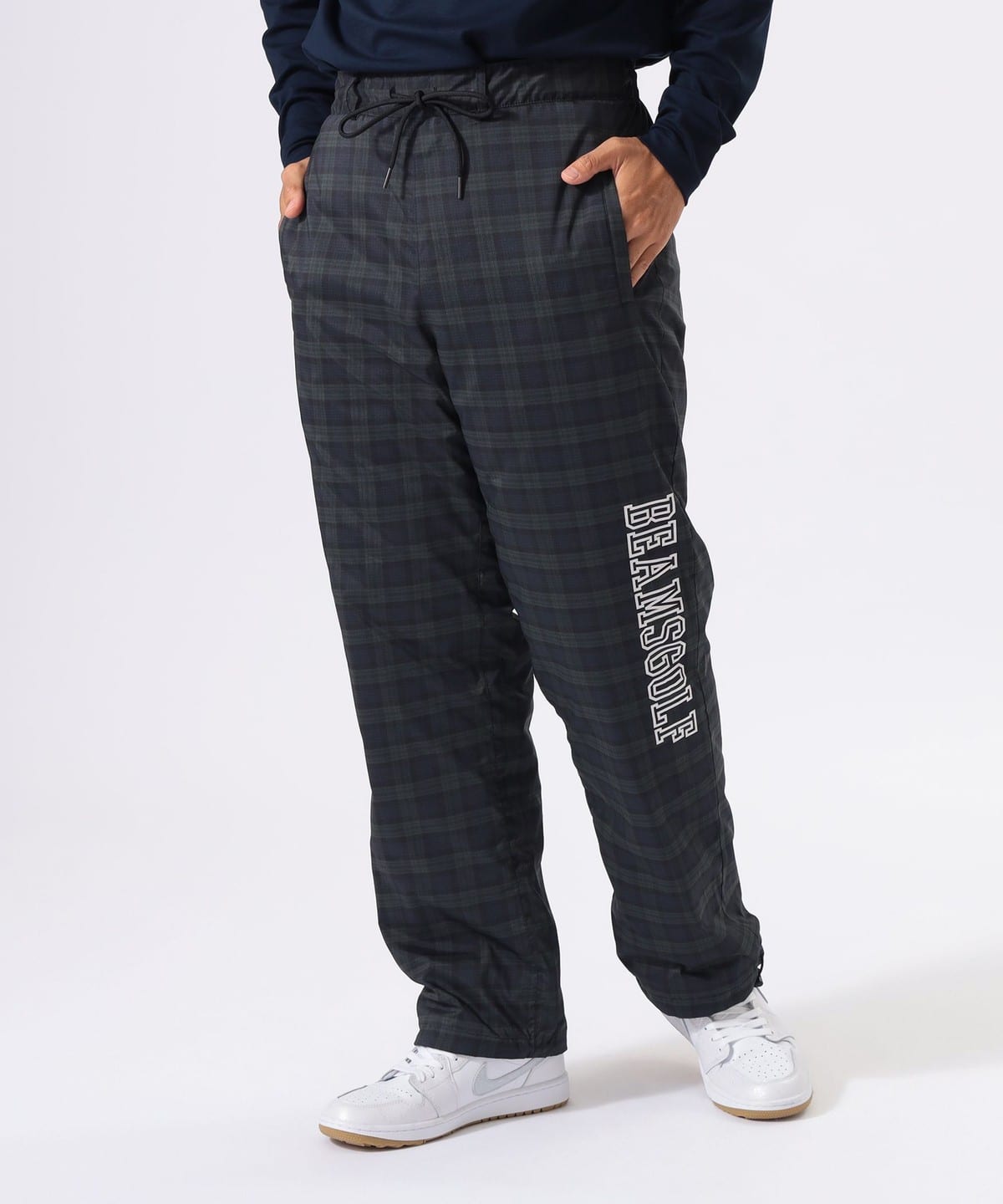 BEAMS GOLF ダウンパンツ M ブラック BEAMS GOLF（ビームス ゴルフ）【別注】TAION / リバーシブル ダウン