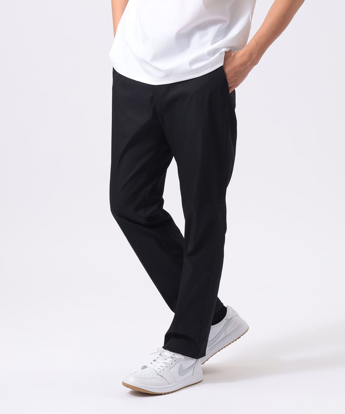 未使用　ビームスゴルフ　マーモット　パンツ　ブラック　グリーン　Sサイズ BEAMS GOLF（ビームス ゴルフ） パンツ ORANGE LABEL / スリム