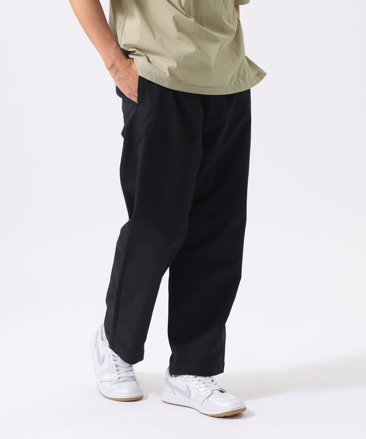 BEAMS　ビームス　ゴルフ　メンズ　厚手パンツ　チャコール　M BEAMS GOLF（ビームス ゴルフ） パンツ PURPLE LABEL / 切り替え 3D