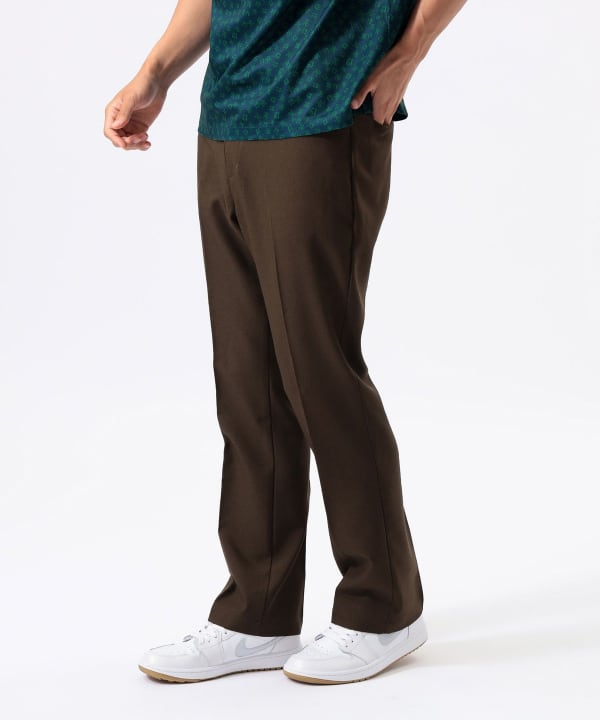 ORANGE LABEL / ヘム フレア パンツ Model : H:185 B:93 W:72 H:92  Size：L