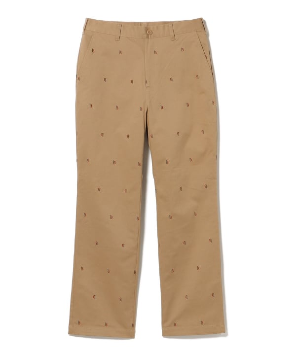 ORANGE LABEL / B-Tee Logo Embroidered Stretch Pants