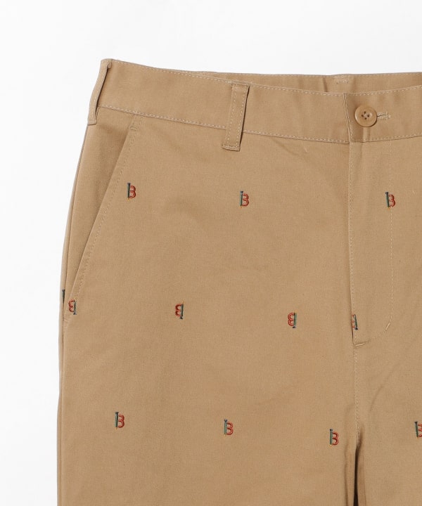 ORANGE LABEL / B-Tee Logo Embroidered Stretch Pants