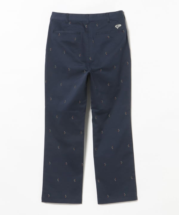 ORANGE LABEL / B-Tee Logo Embroidered Stretch Pants
