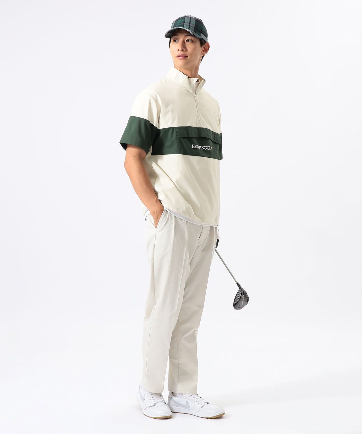 BEAMS GOLF（ビームス ゴルフ）ORANGE LABEL / 2プリーツ ストレッチ