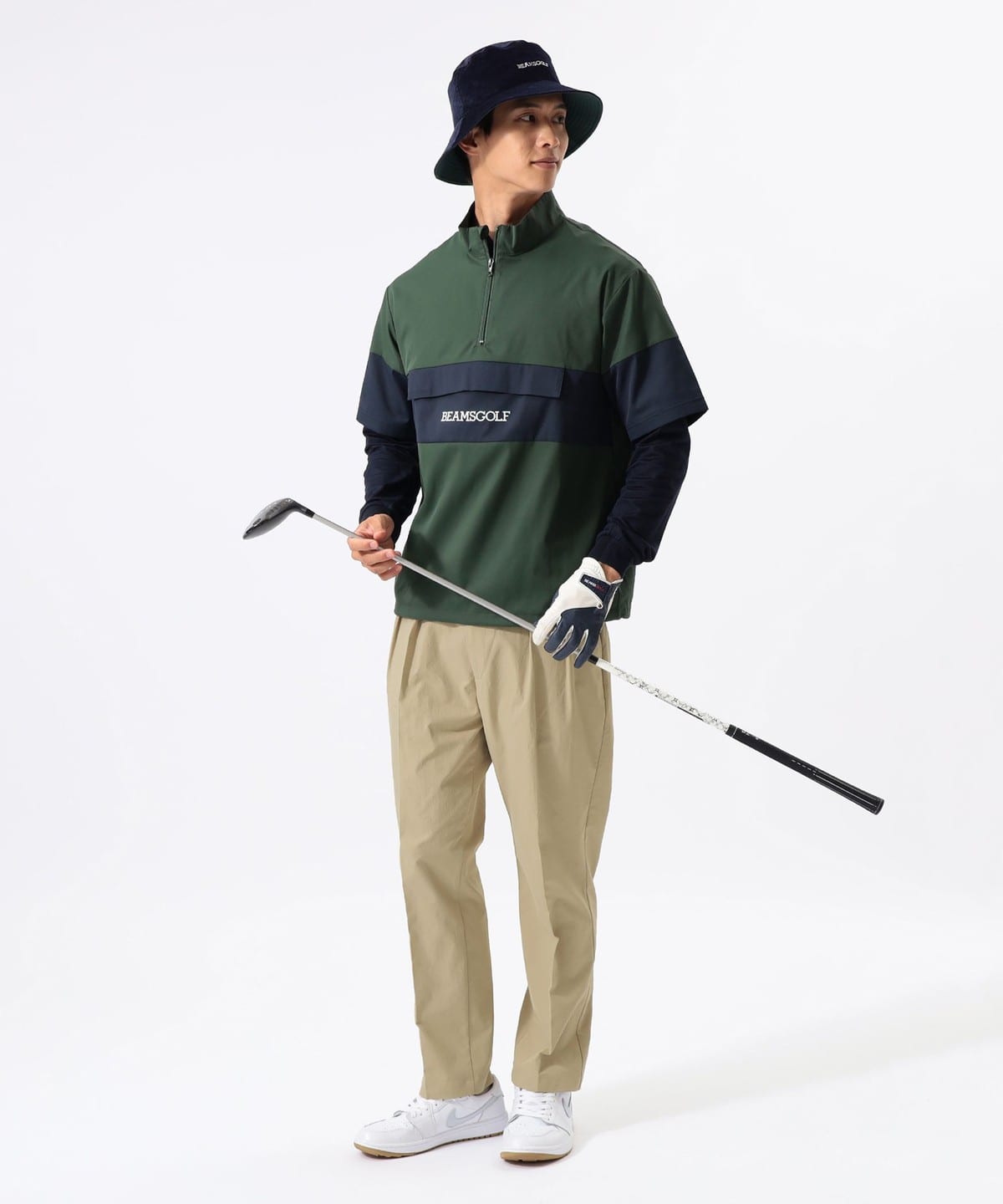 BEAMS GOLF（ビームス ゴルフ）ORANGE LABEL / 2プリーツ ストレッチ