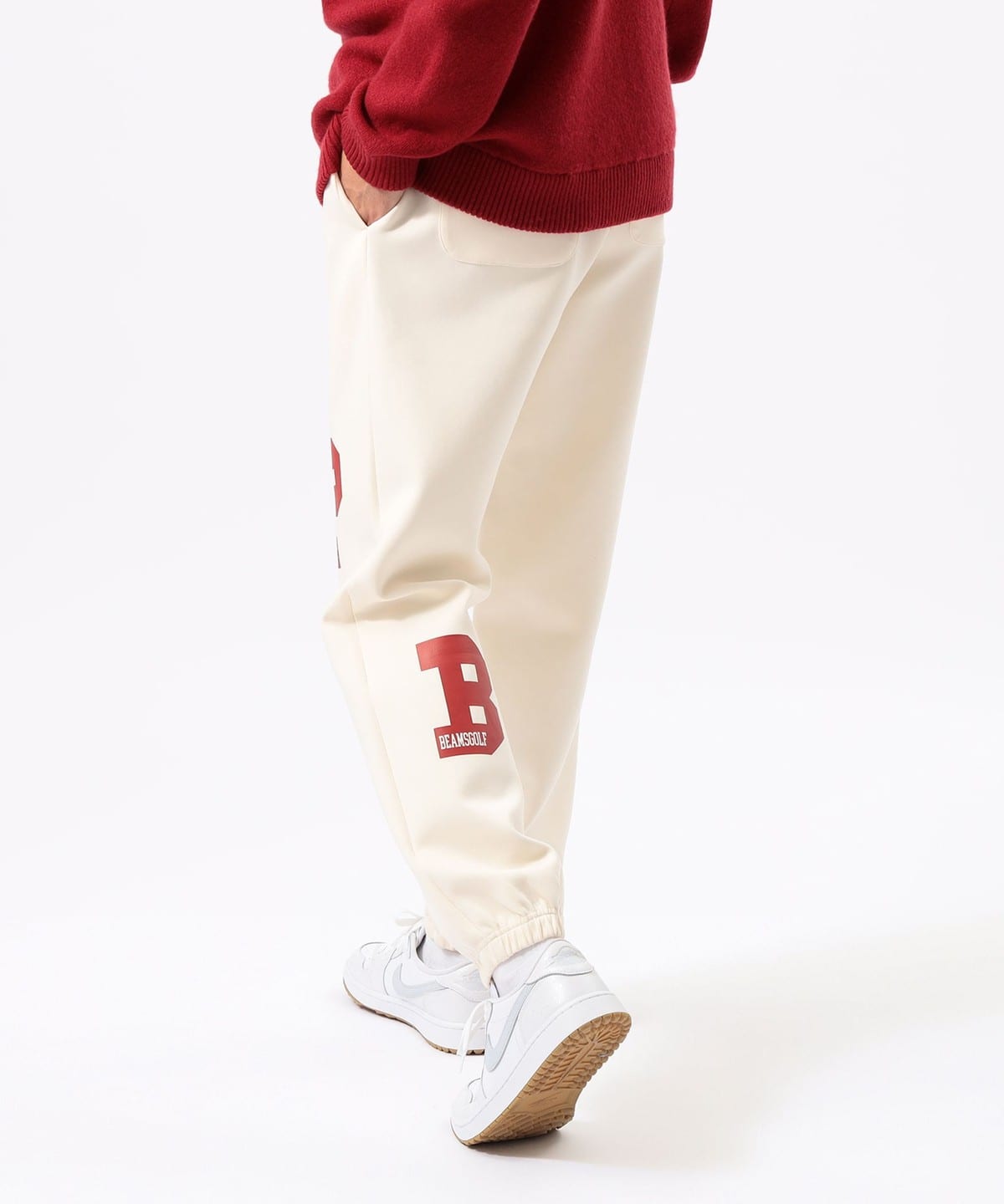 BEAMS GOLF ORANGE LABEL オシャレ　スウェットパンツ XL BEAMS GOLF（ビームス ゴルフ）ORANGE LABEL / ロゴプリント ダブル