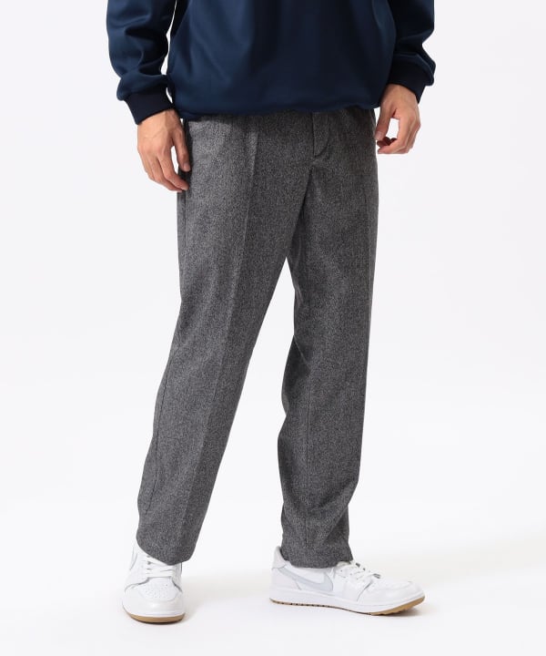 ORANGE LABEL / ストレッチ ウールライク パンツ Model：H183 B90 W71 H87 Size：L