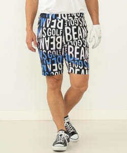 BEAMS GOLF ORANGE LABEL / ロゴ サイケ ショートパンツ