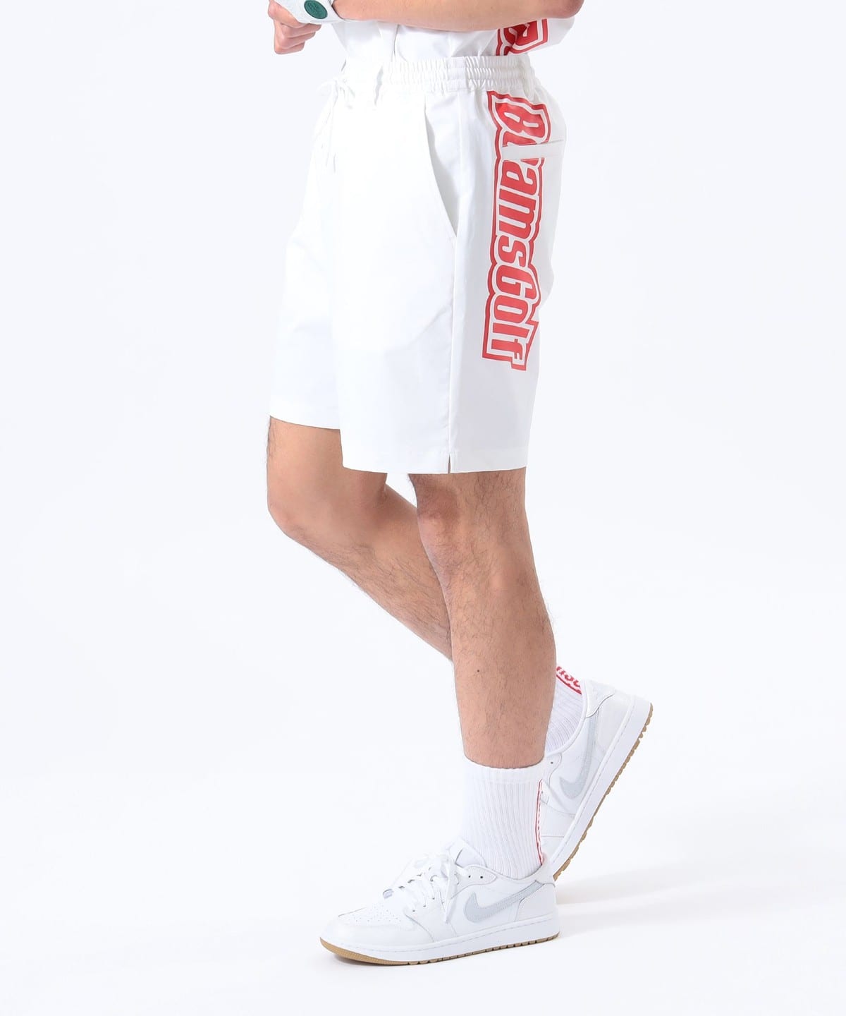 ORANGE LABEL / バックロゴ イージー ショートパンツ パンツ MEN WHITE L ORANGE LABEL / バックロゴ イージー ショートパンツ パンツ MEN WHITE L