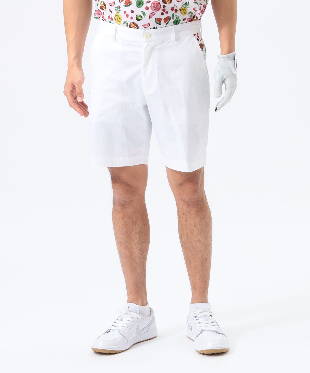 ORANGE LABEL / 別注リバティ サイドプリント ショートパンツ パンツ MEN WHITE L ORANGE LABEL / 別注リバティ サイドプリント ショートパンツ パンツ MEN WHITE L