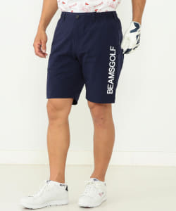 BEAMS GOLF ORANGE LABEL / LOGO イージー ショーツ