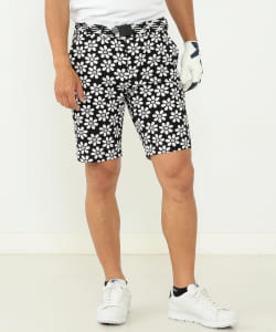 ▲BEAMS GOLF ORANGE LABEL / HOLIDAY FLOWER ショーツ