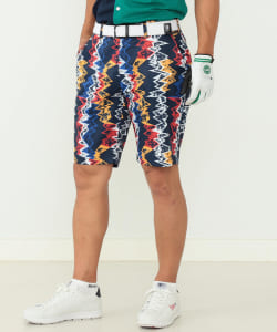 BEAMS GOLF ORANGE LABEL / メンフィス柄 ショートパンツ