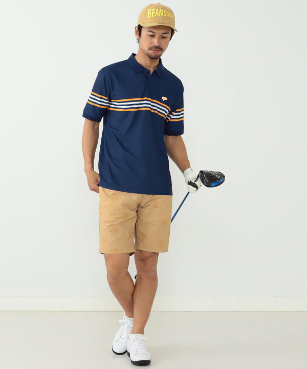 限定品】 BEAMS GOLF ショートパンツ リバティ 花柄 ブルー ad-naturam.fr