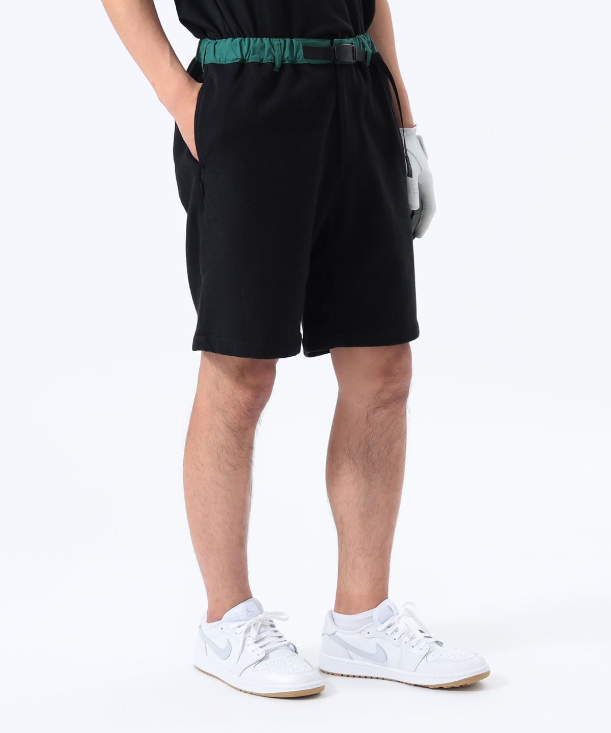 【早い者勝ち】ビームスゴルフ×グラミチ ショートパンツ ブラック Mサイズ BEAMS GOLF（ビームス ゴルフ）【別注】Gramicci / スウェット