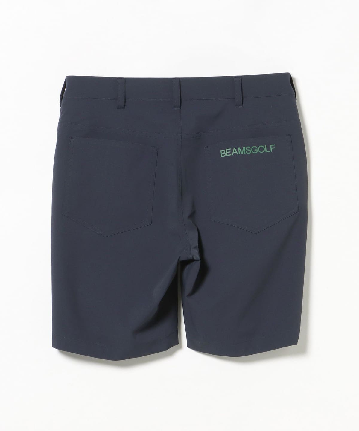 BEAMS GOLF OR. タックショートパンツ ネイビー L BEAMS GOLF（ビームス ゴルフ）ORANGE LABEL / 5ポケット 撥水