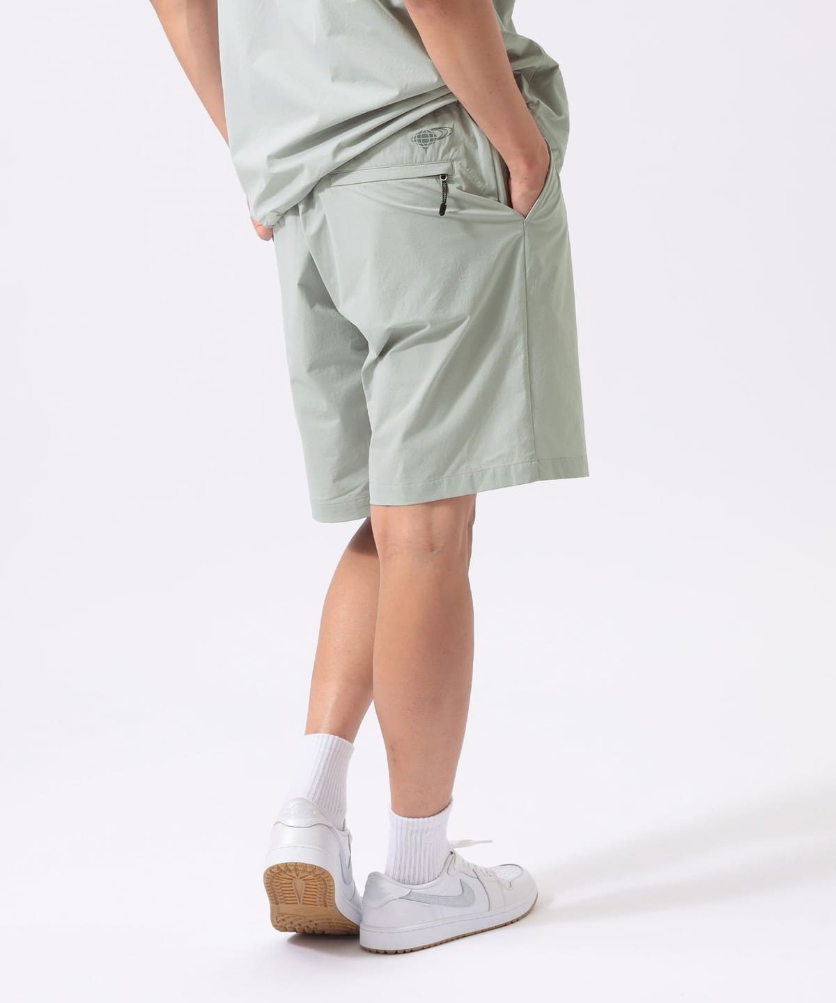 ビームスゴルフオレンジレーベル ストレッチツイルショーツパンツ サイズM 春夏 BEAMS GOLF（ビームス ゴルフ）ORANGE LABEL / ストレッチ ショート撥