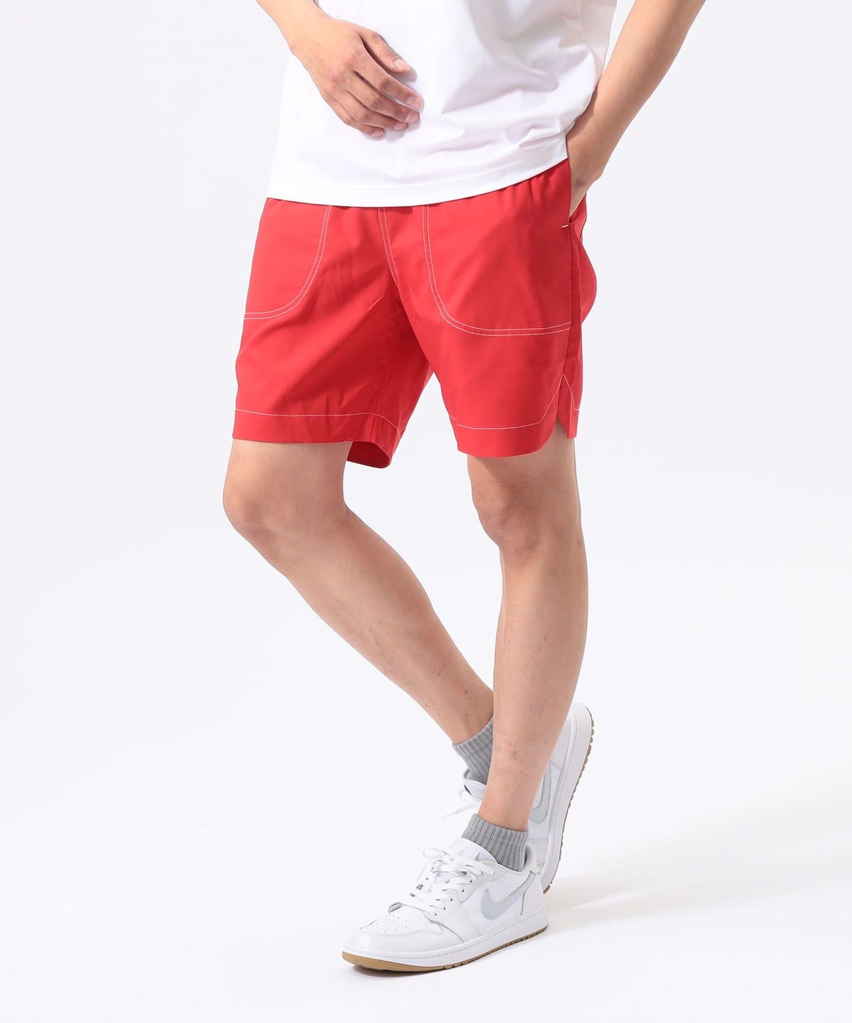 BEAMS GOLF オレンジレーベル ロゴ ショートパンツ　s BEAMS GOLF（ビームス ゴルフ）ORANGE LABEL / スウェット ショート