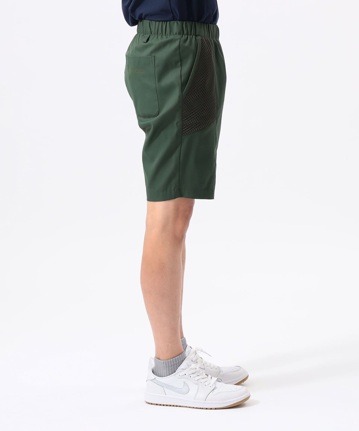 BEAMS GOLF (BEAMS GOLF LABEL) / Water-repellent stretch mesh
