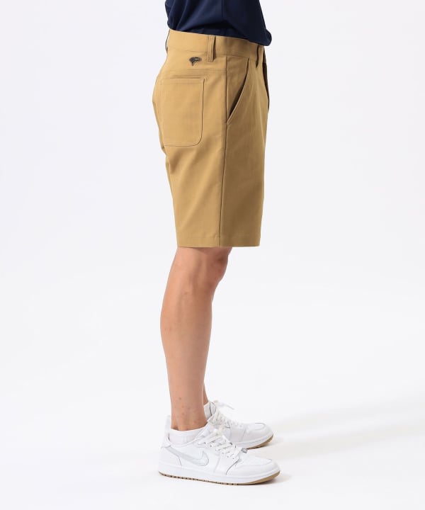 ORANGE LABEL / ソリッド ポケット ショートパンツ（接触冷感） Model : H:185 B:93 W:72 H:92  Size：L