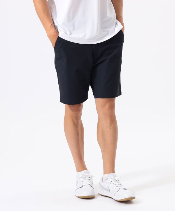 ORANGE LABEL / ソリッド ポケット ショートパンツ（接触冷感） Model : H:185 B:93 W:72 H:92  Size：L