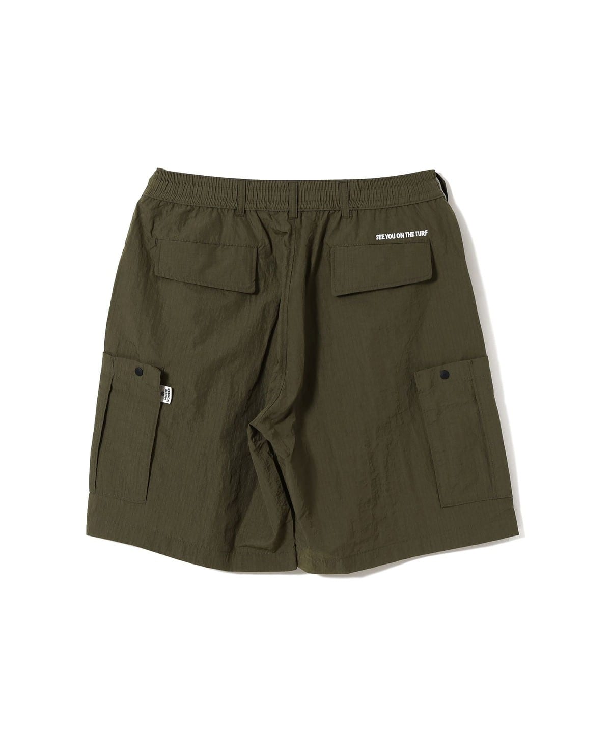 BEAMS GOLF ビームスゴルフ 総柄 ナイロン ショートパンツ M BEAMS GOLF（ビームス ゴルフ）【別注】MAGIC NUMBER / ナイロン