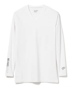 ＜MEN＞【UVカット】BEAMS GOLF ORANGE LABEL / Vネック コンプレッションシャツ