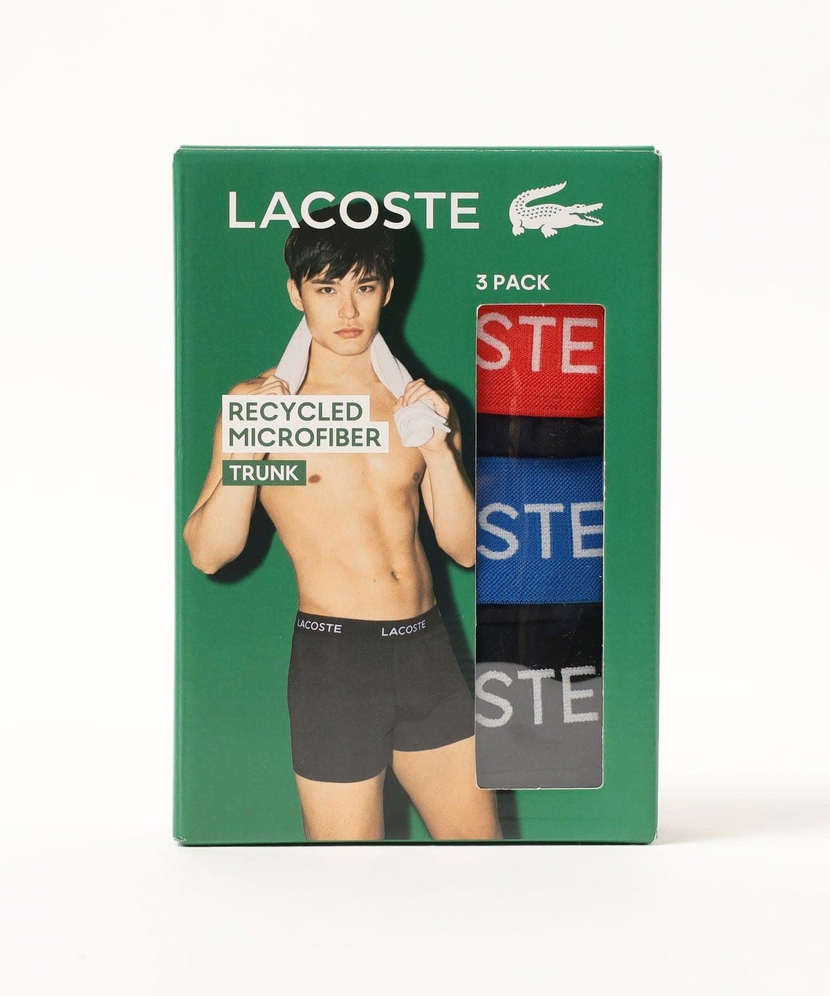 LACOSTE ラコステ / プレーントランクショーツ 3Pパック アンダーウェア・着物 MEN BLACK M LACOSTE ラコステ / プレーントランクショーツ 3Pパック アンダーウェア・着物 MEN BLACK M
