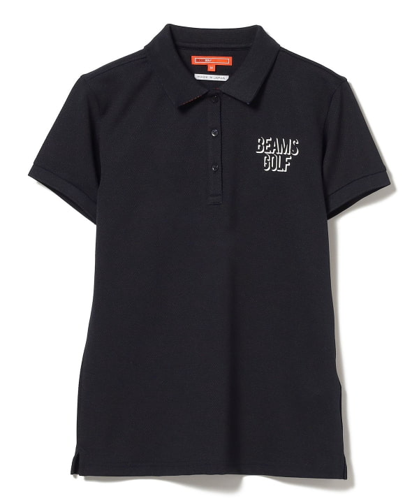 BEAMS GOLF BEAMS GOLF ORANGE LABEL / 女裝衣領LOGO POLO衫（襯衫 