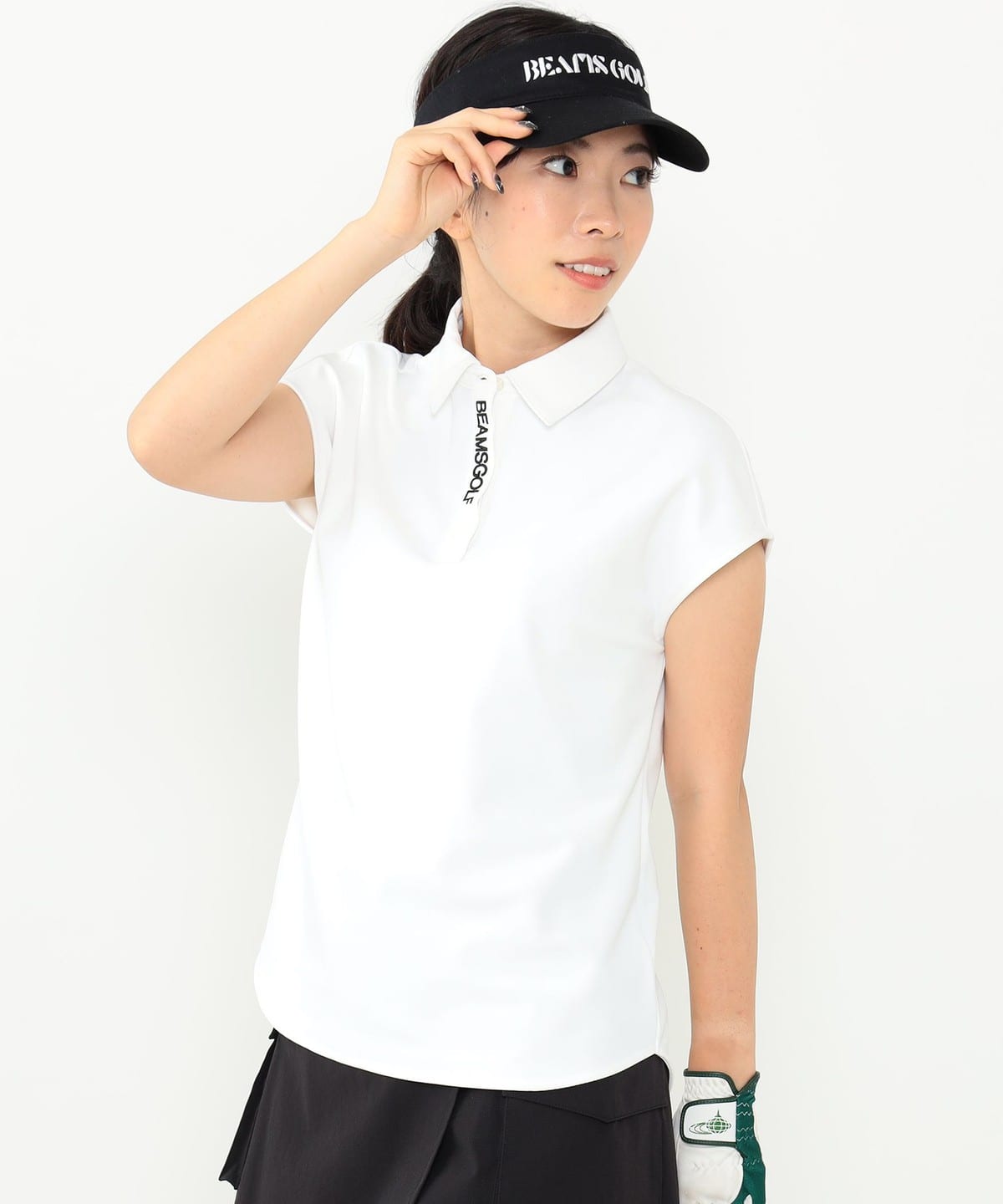 ビームス　ゴルフ　beams golf レディース　ポロシャツ　Sサイズ