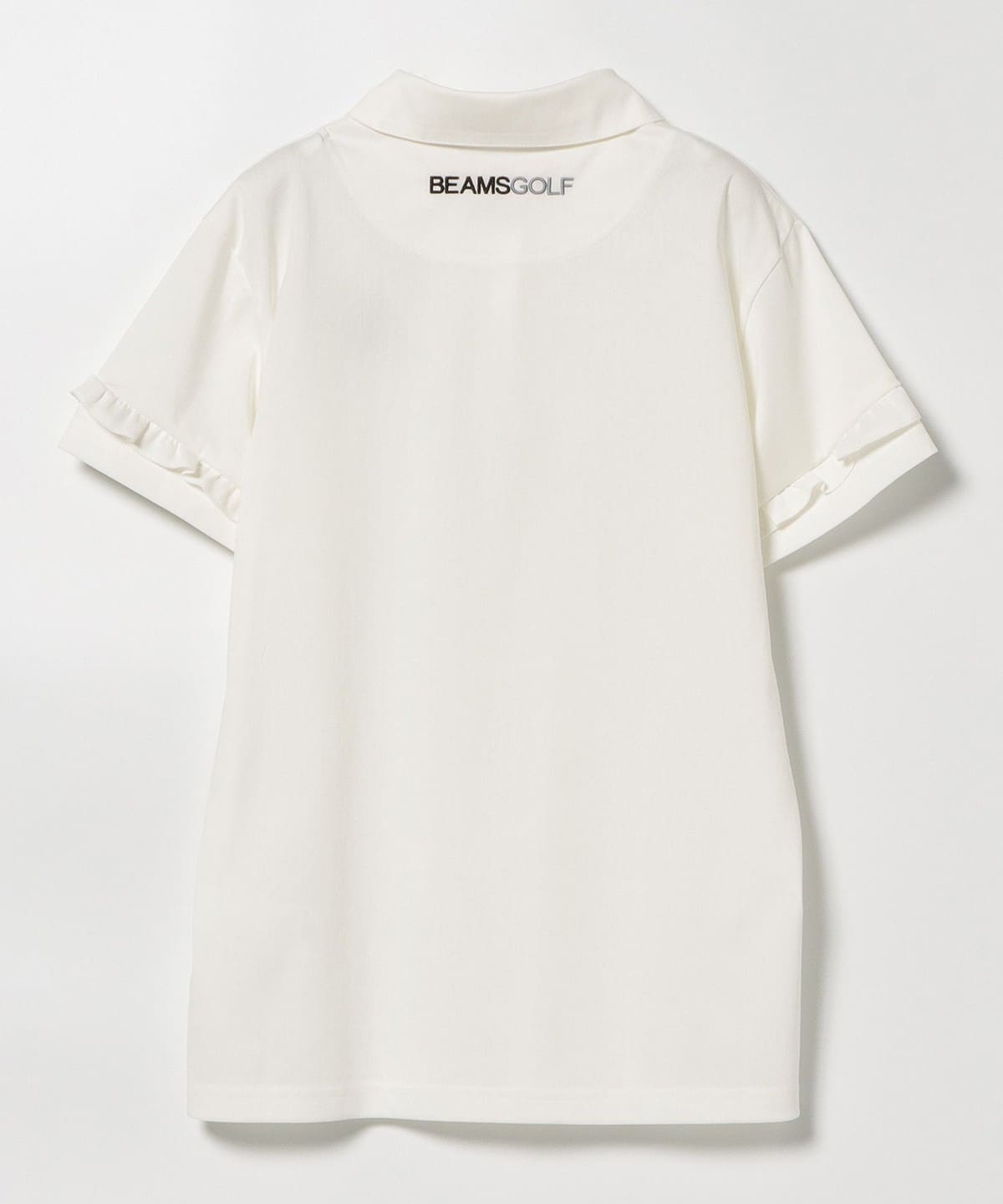 【2点セット】BEAMS GOLF ビームスゴルフ　袖フリル　カットソー　シャツ BEAMS GOLF（ビームス ゴルフ）ORANGE LABEL / リブ袖フリル モック