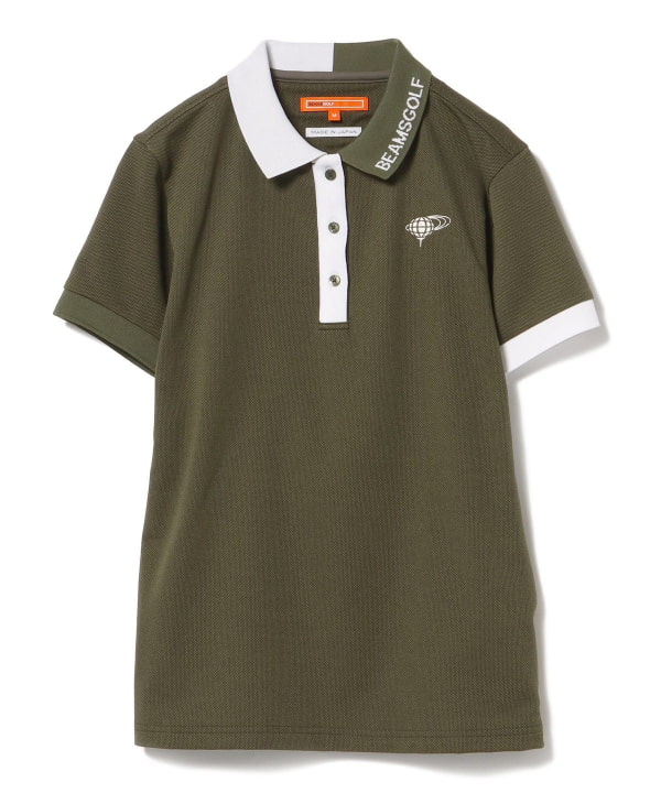 BEAMS GOLF（ビームス ゴルフ）ORANGE LABEL / プライムフレックス（R）鹿の子 バイカラー ポロシャツ（シャツ・ブラウス  ポロシャツ）通販｜BEAMS