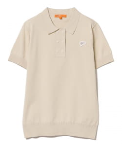 ORANGE LABEL / ダブルボタン ニット ポロシャツ