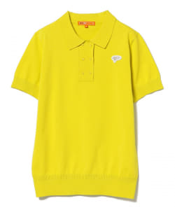 ORANGE LABEL / ダブルボタン ニット ポロシャツ