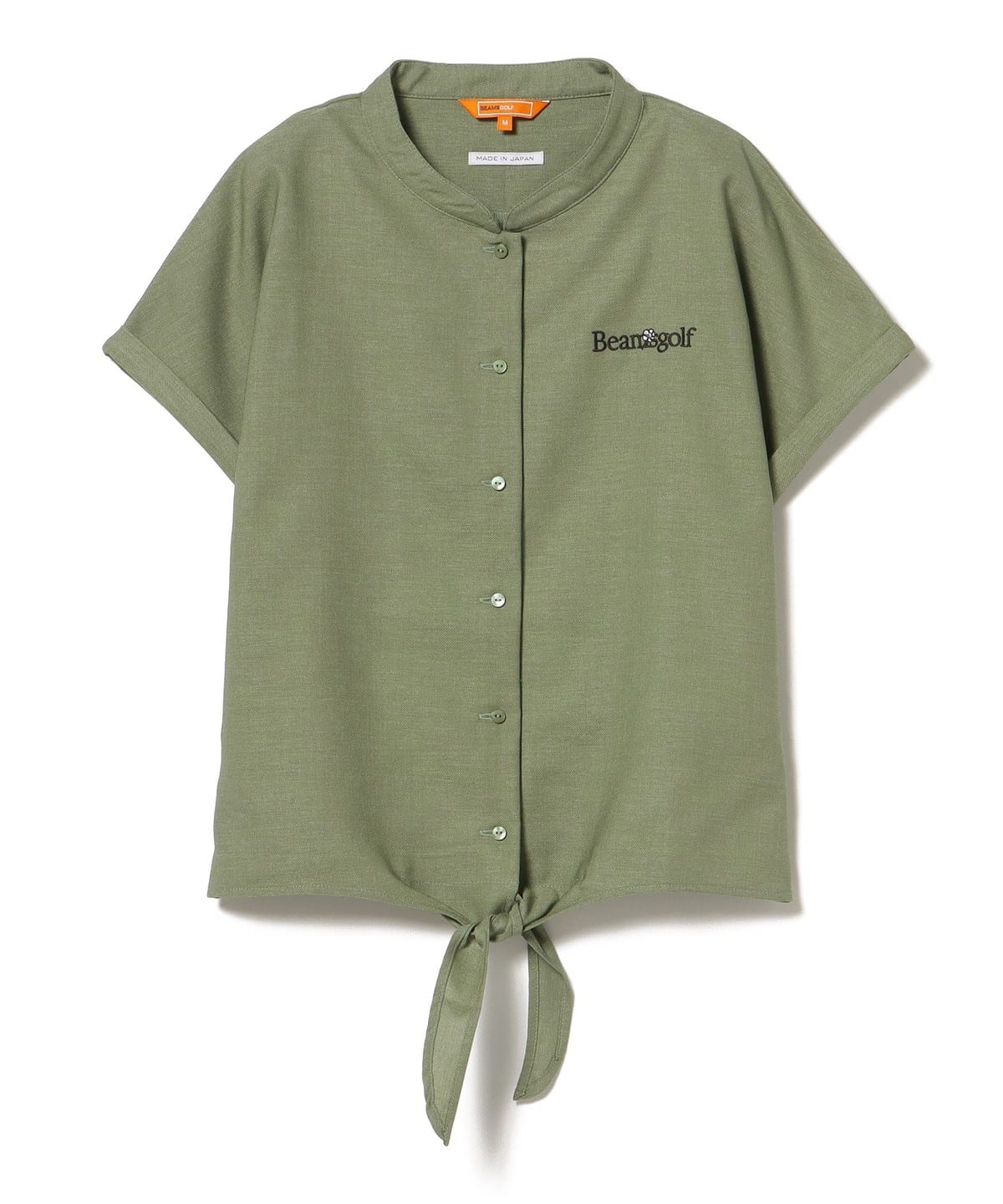 BEAMS GOLF (BEAMS GOLF) ORANGE LABEL / Linen-like ribbon hem