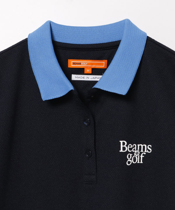 BEAMS GOLF（ビームス ゴルフ）〈WOMEN〉 ORANGE LABEL / 襟裏 ジャカード ポロシャツ 24SS（シャツ・ブラウス  ポロシャツ）通販｜BEAMS