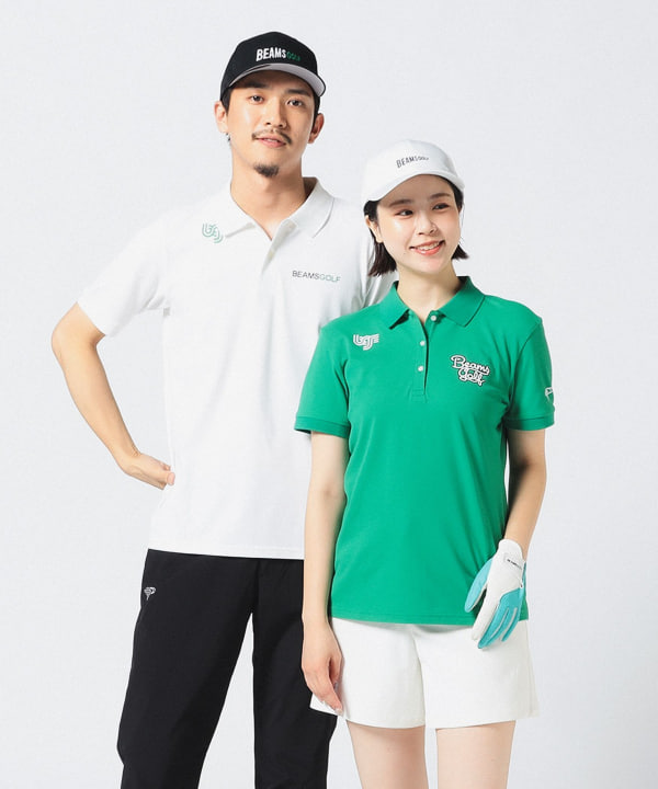 BEAMS GOLF（ビームス ゴルフ）〈WOMEN〉 ORANGE LABEL / USシリーズ ストレッチ鹿の子 ポロシャツ（シャツ・ブラウス  ポロシャツ）通販｜BEAMS