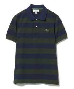 〈WOMEN〉【別注】LACOSTE / ボーダー ポロシャツ