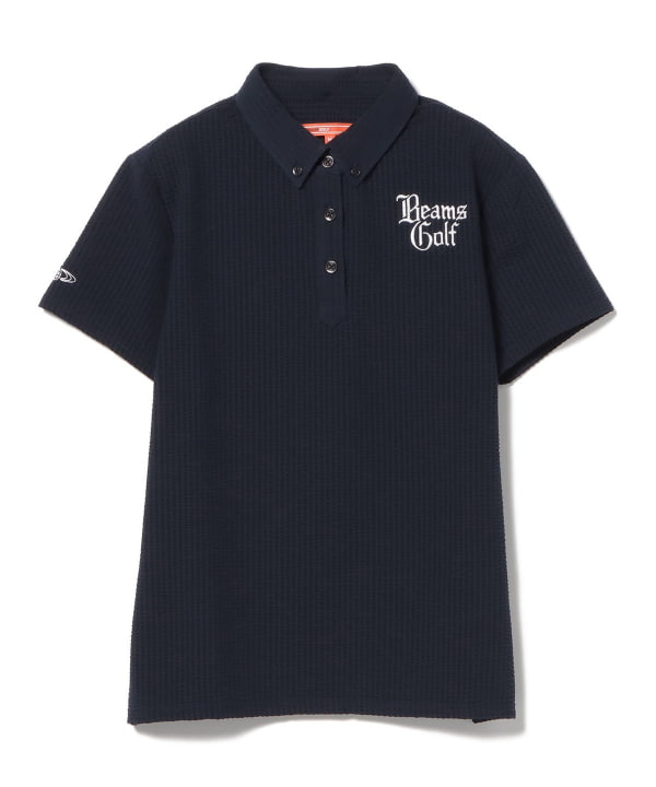 BEAMS GOLF（ビームス ゴルフ）ORANGE LABEL / クールマックス（Ｒ）サッカー ストライプ ポロシャツ（シャツ・ブラウス  ポロシャツ）通販｜BEAMS