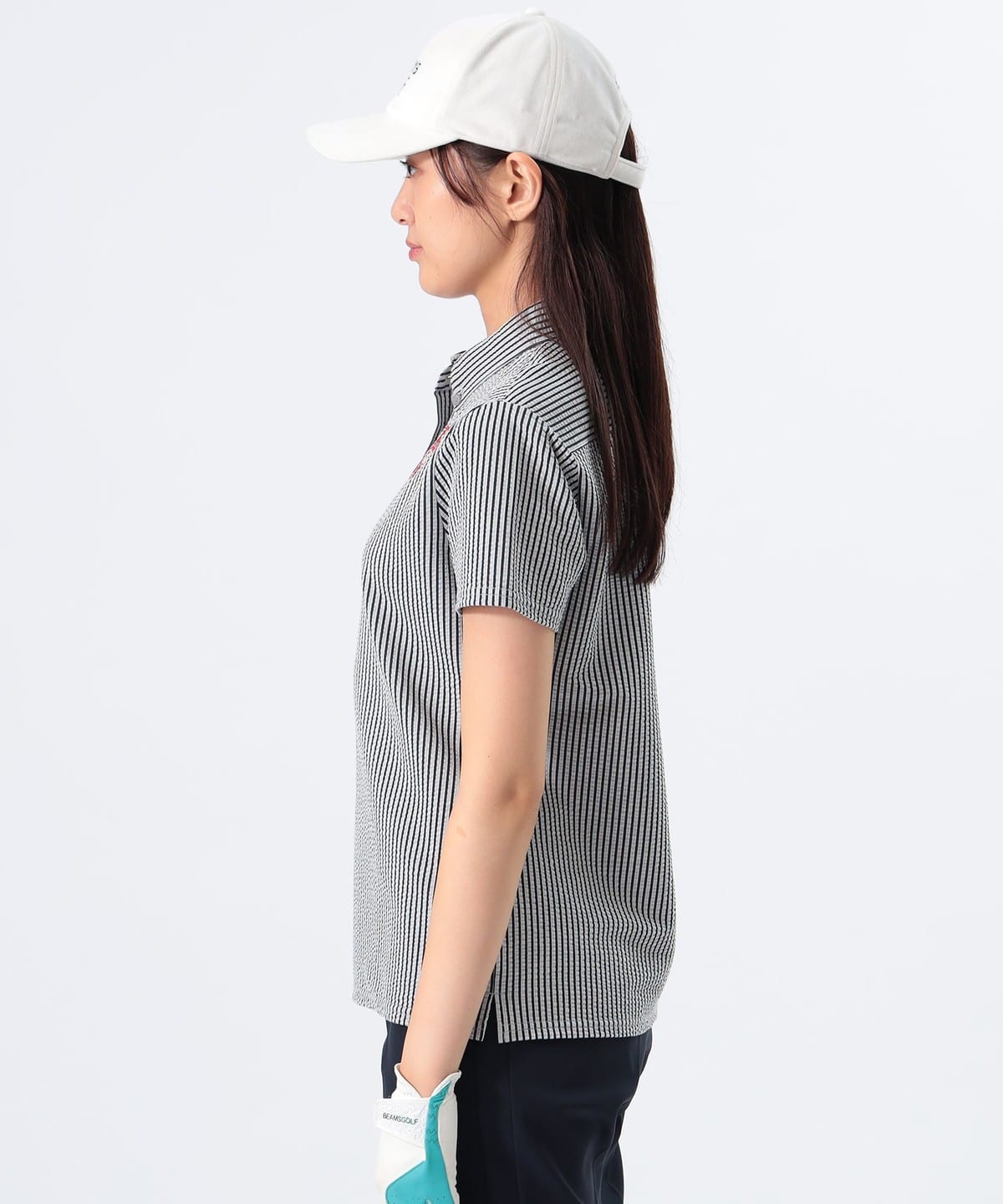 BEAMS GOLF (BEAMS GOLF) ORANGE LABEL / Coolmax (R) Soccer Stripe Polo Shirt (Shirts, Blouses, Polo Shirts) for sale | BEAMS BEAMS GOLF (BEAMS GOLF) ORANGE LABEL / Coolmax (R) Soccer Stripe Polo Shirt (Shirts, Blouses, Polo Shirts) for sale | BEAMS